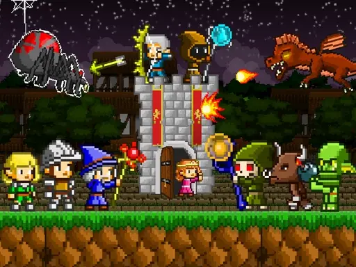 미니 가디언 캐슬 디펜스 게임 (MINI GUARDIANS: CASTLE DEFENSE)