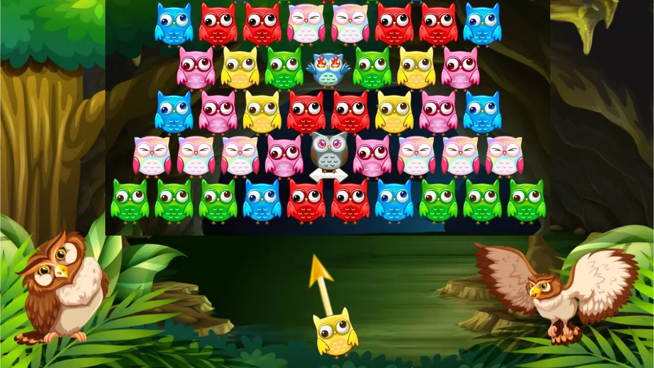 올빼미 버블 슈터 게임 (OWL SHOOTER)