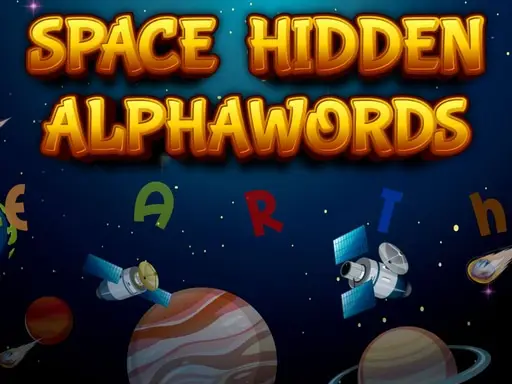 숨겨진 알파벳 찾기 게임 - SPACE HIDDEN ALPHAWORDS