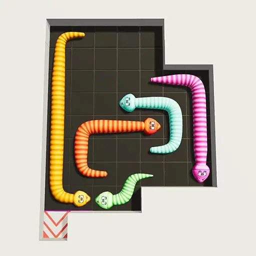 뱀 퍼즐 게임 (SNAKE PUZZLE)