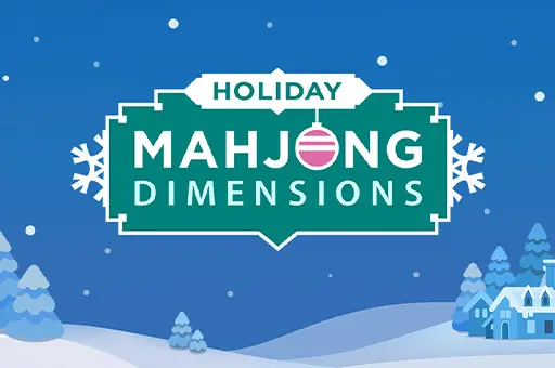 메리 크리스마스 문양 찾기 게임 (HOLIDAY MAHJONG DIMENSIONS)