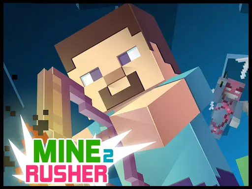 마인크래프트 달려나가기 게임 (MINER RUSHER)