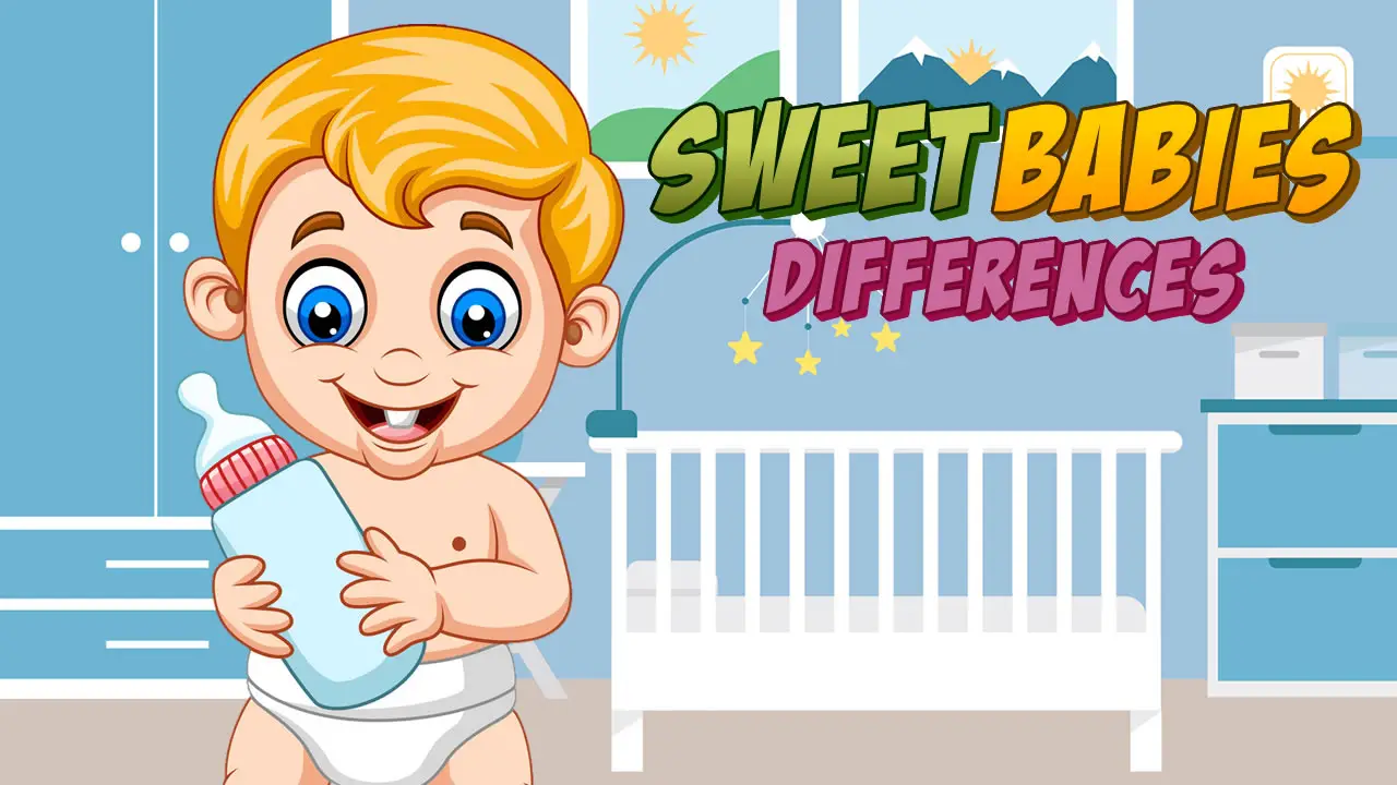 귀여운 아기의 다른점 찾기 게임 (SWEET BABIES DIFFERENCES)