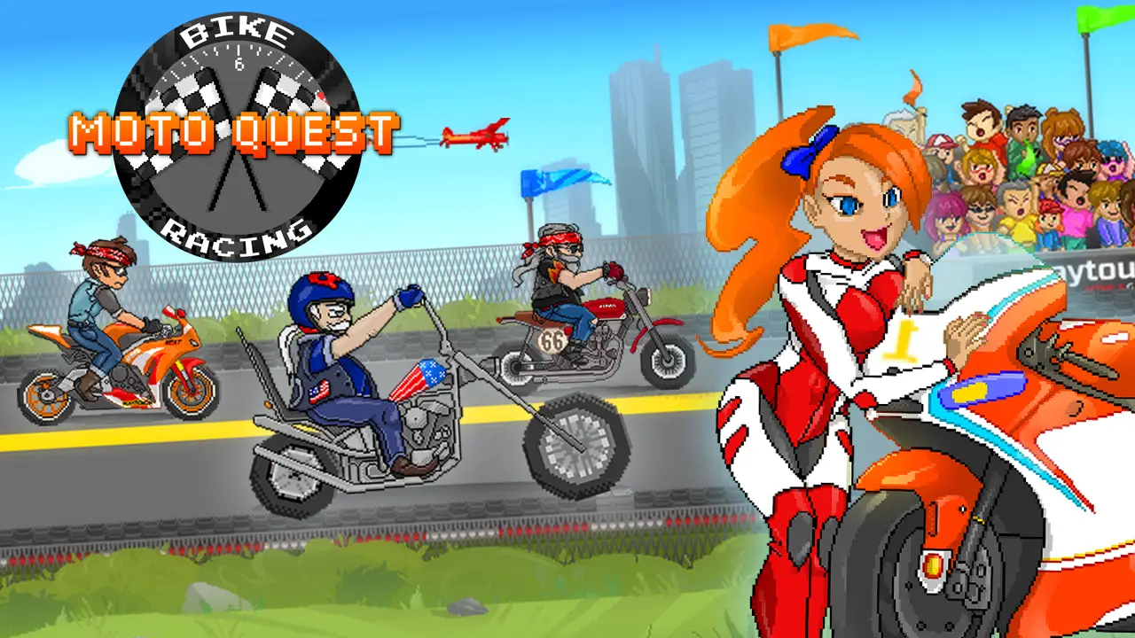 오토바이 경주하기 게임 (MOTO QUEST: BIKE RACING)