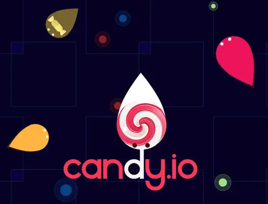 유령 지렁이 게임 (CANDY .IO)
