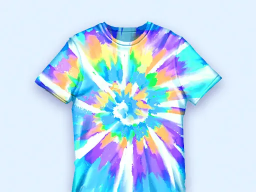 옷 색칠해서 입히기 게임 (TIE DYE)